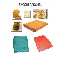 10 x SACCO SACCHI AGRICOLTURA RASCHEL 40x60 RETE PATATE CIPOLLE ORTAGGI