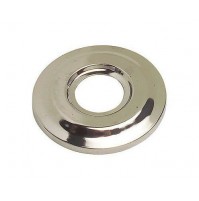 2 PZ ROSETTA ROSACCIA CON FORO ROTONDO INOX 1/2