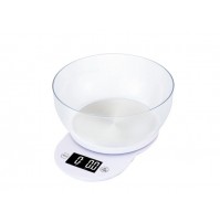 BILANCIA ELETTRONICA DIGITALE DA CUCINA CON CIOTOLA plastica 5KG PWC8057 DCG