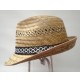 CAPPELLO IN PAGLIA VENTILATO senza lacci COUNTRY UNISEX SOLE tg. 57