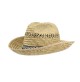 CAPPELLO IN PAGLIA VENTILATO senza lacci SOTTOGOLA TEXAS COWBOY UNISEX tg. 59