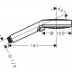 Doccetta Crometta 2 GETTI 26330 HANSGROHE CORNETTA SOFFIONE DOCCIA D. 100 mm