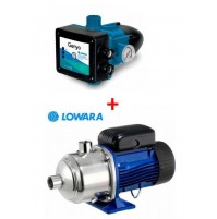 ELETTROPOMPA POMPA 3HM04P05M LOWARA 3HM04 + presscontrol GENYO 16A/R15-30