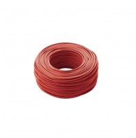 FILO CAVO ELETTRICO UNIPOLARE 1x1,5 MMQ 1,5 FS17 rosso MT. 100