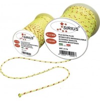 FILO PER EDILIZIA EXTRA LENZA MURATORE 100MT GIALLO FLUORESCENTE D. 2,5mm SIRIUS