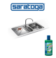 GREENHOME INOX PULITORE LUCIDANTE ACCIAIO CUCINA LAVELLO CAPPA SARATOGA 250 ML