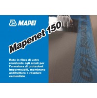 MAPENET 150 gr/mq RETE INTONACO FIBRA VETRO RESISTENTE AGLI ALCALI MAPEI MT. 10