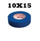 NASTRO ISOLANTE SCOTCH CAVI ELETTRICI 10x15 BLU 15 mm 10 METRI 3M BLU