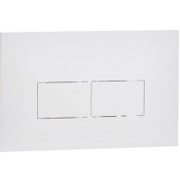 PLACCA DI COMANDO ECO linea COMPLETA DI TELAIO 2 PULSANTI BIANCA PUCCI 80130560