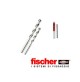 PUNTA WIDEA MURO SDX FISCHER MM. 8 CEMENTO SUPER 