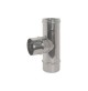 RACCORDO A T 90° PER CANNA FUMARIA ACCIAIO INOX D° 130 CAMINI