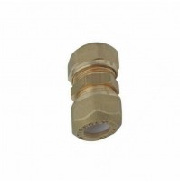 RACCORDO NIPLES NIPPLO per TUBO RAME BICONO GIUNTO DOPPIO BIGIUNTO 16x16