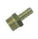 RACCORDO PORTAGOMMA DI ENTRATA PER TUBO GAS GPL DA 1/2 X 10 MM MASCHIO