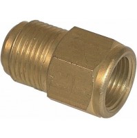 RACCORDO RIDOTTO OTTONE CLIMATIZZATORE CONDIZIONAMENTO 1/4F 3/8M 1/4X3/8