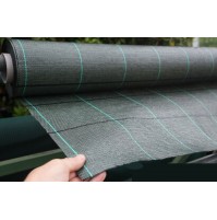 RETE TELO PACCIAMATURA NERO VERDE SCURO ANTI VISTA ERBACCE H. 157 cm x 5 Mt