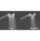 SALISCENDI DOCCIA DOCCETTA HANSGROHE CROMATO CROMETTA VARIO + PORTASAPONE 265543