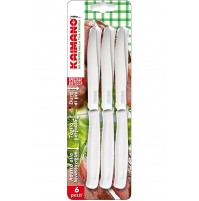 SET 6 COLTELLI COLTELLO DA CUCINA POSATE TAGLIO BISTECCA KAIMANO DINAMIK 6 PEZZI