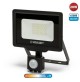 VELAMP PADLIGHT5 proiettore LED SMD 20W IP44 6500K CON SENSORE DI MOVIMENTO IR