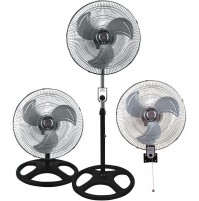 VENTILATORE VENTOLA 3 in 1 TERRA PARETE E TAVOLO VE1695 DCG 45cm