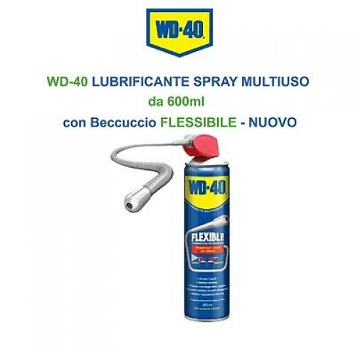 Wd40 600ml sbloccante spray olio svitol lubrificante cannuccia flessibile